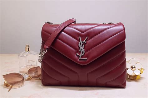 ysl loulou small red